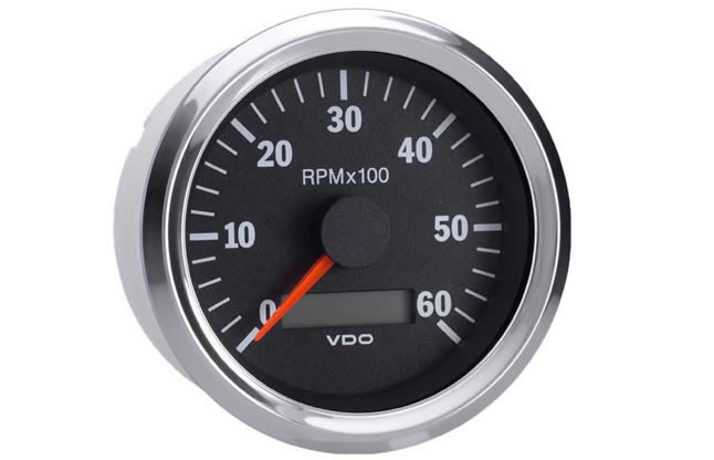 Tachometer 6000 RPM Gauge